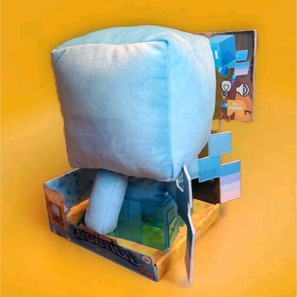 MINECRAFT LEGENDS ALLAY PLUSH LIGHTS & SOUNDS + FLAPPING WINGS  **NEW** - Picture 3 of 10